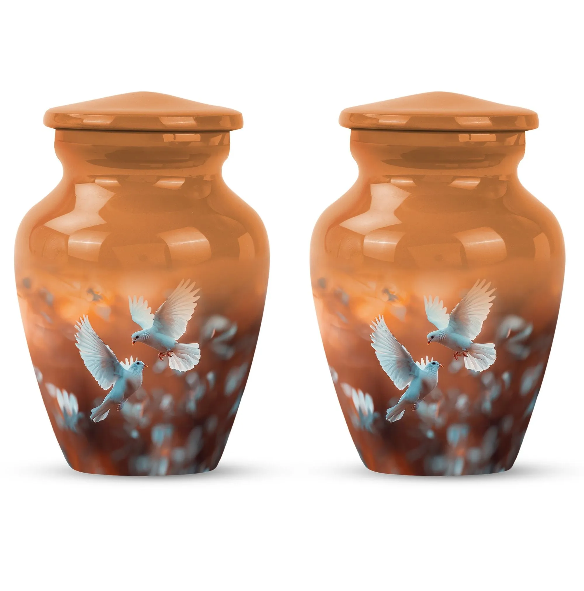 Endearing Dove Urn: A Cherished Reflection for Loving Dads