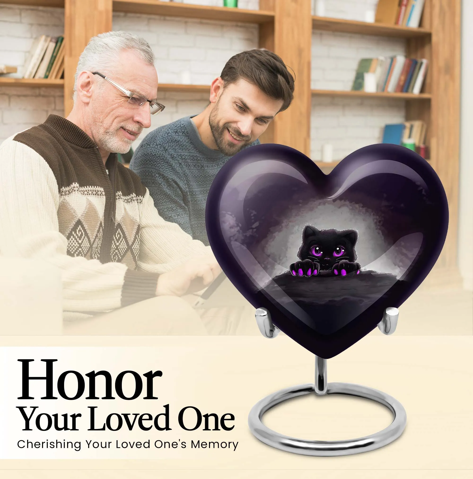 Enduring Keepsake: Heartfelt PAWS Urn & Cremation Vessel