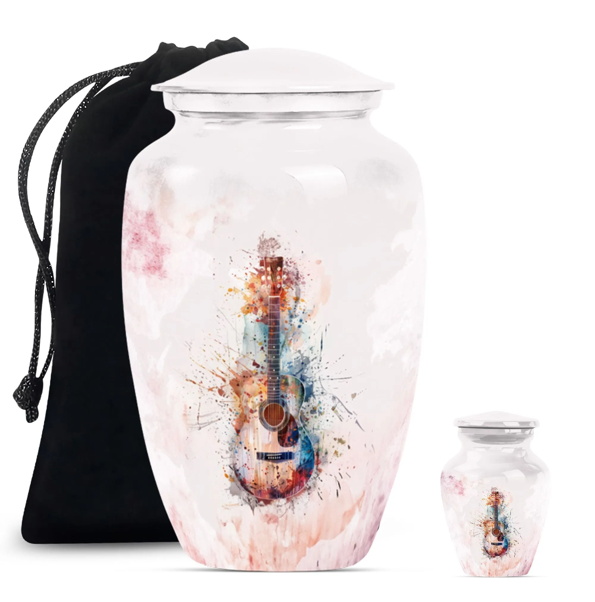 Eternal Remembrance Guitar Cremation Urn - Urn For Music Lover