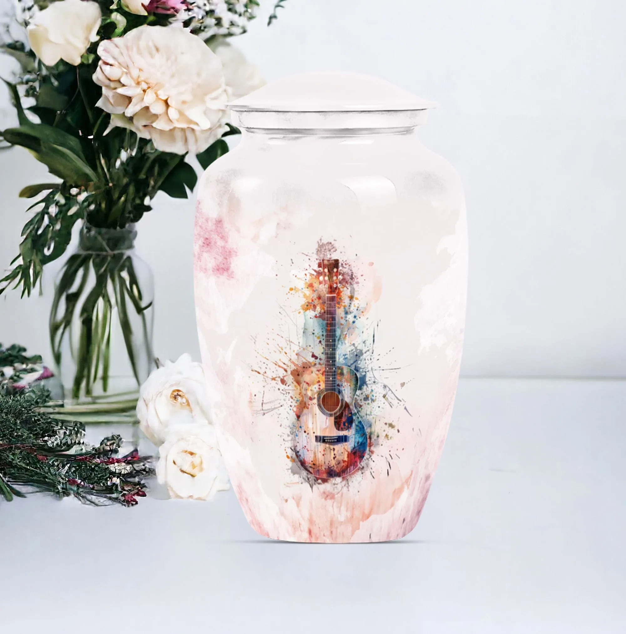 Eternal Remembrance Guitar Cremation Urn - Urn For Music Lover