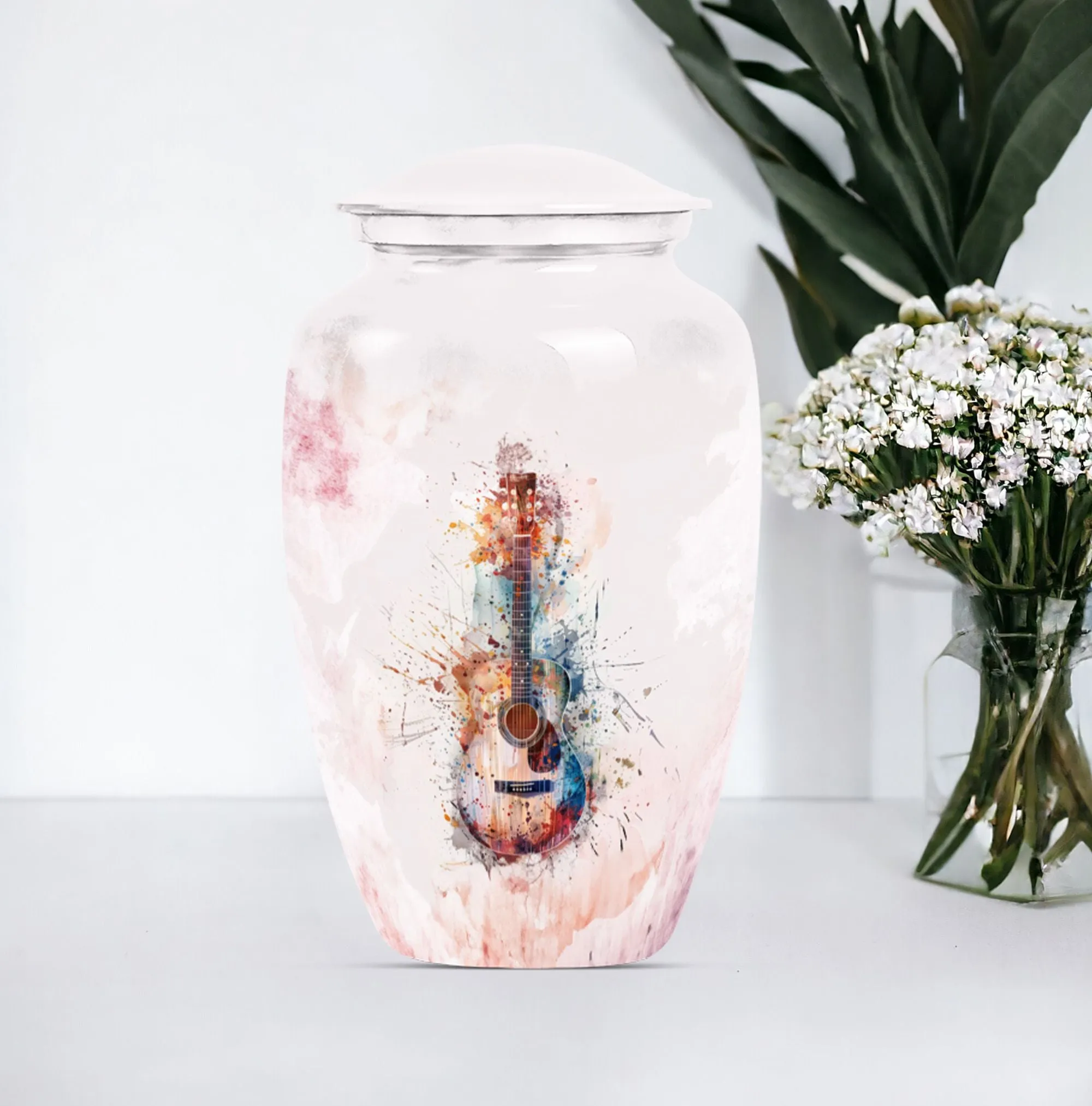 Eternal Remembrance Guitar Cremation Urn - Urn For Music Lover