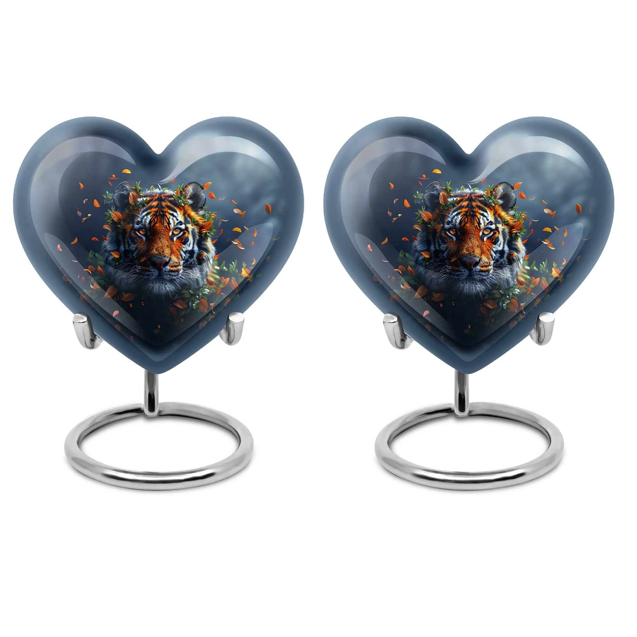 Eternity's Embrace: The Tiger's Heart Memorial Urn for Cremated Remains