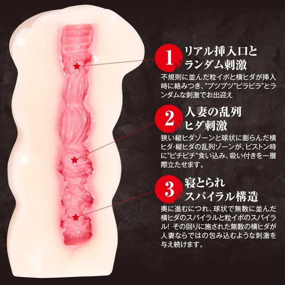 EXE - Netorare Hitoduma Forbidden Wife Rina Ishihara Onahole (Beige)