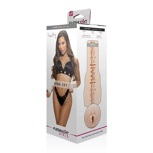 Fleshlight - Fleshlight Girls Vina Sky Exotica Masturbator (Beige)