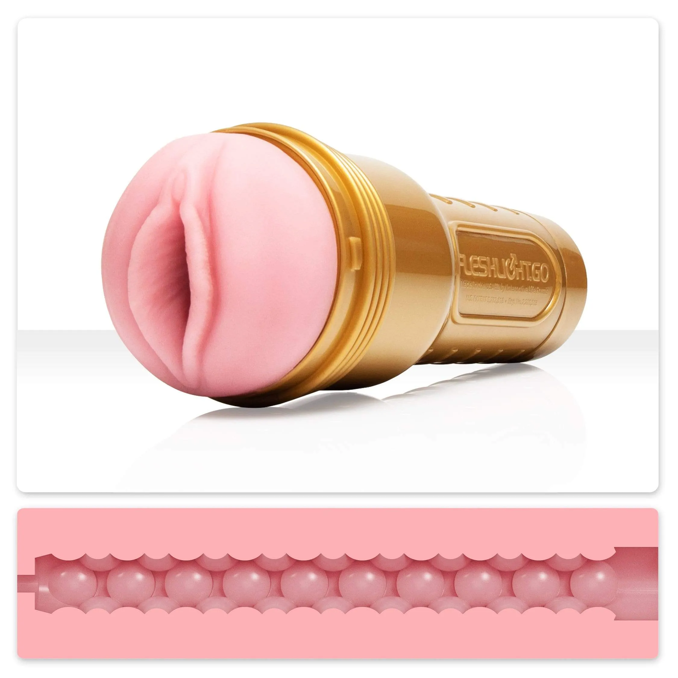 Fleshlight - Fleshlight GO Stamina Training Unit Masturbator (Beige)