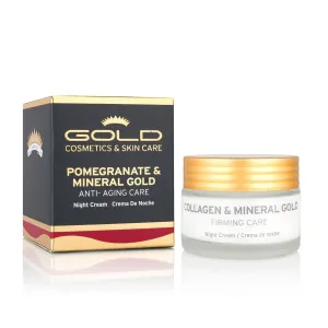 Gold Cosmetics | Pomegranate & Mineral Gold Night Cream | 50 ml
