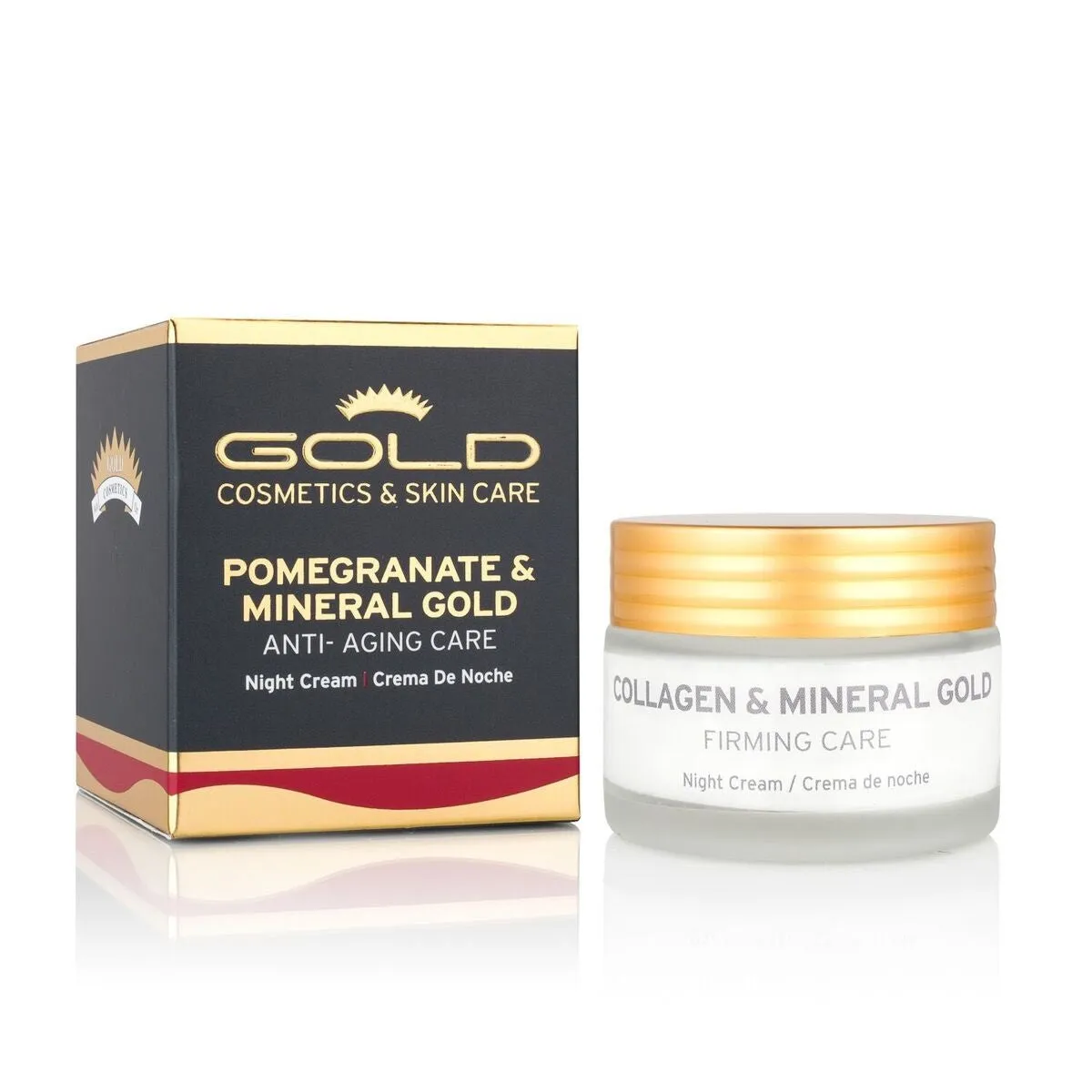 Gold Cosmetics | Pomegranate & Mineral Gold Night Cream | 50 ml