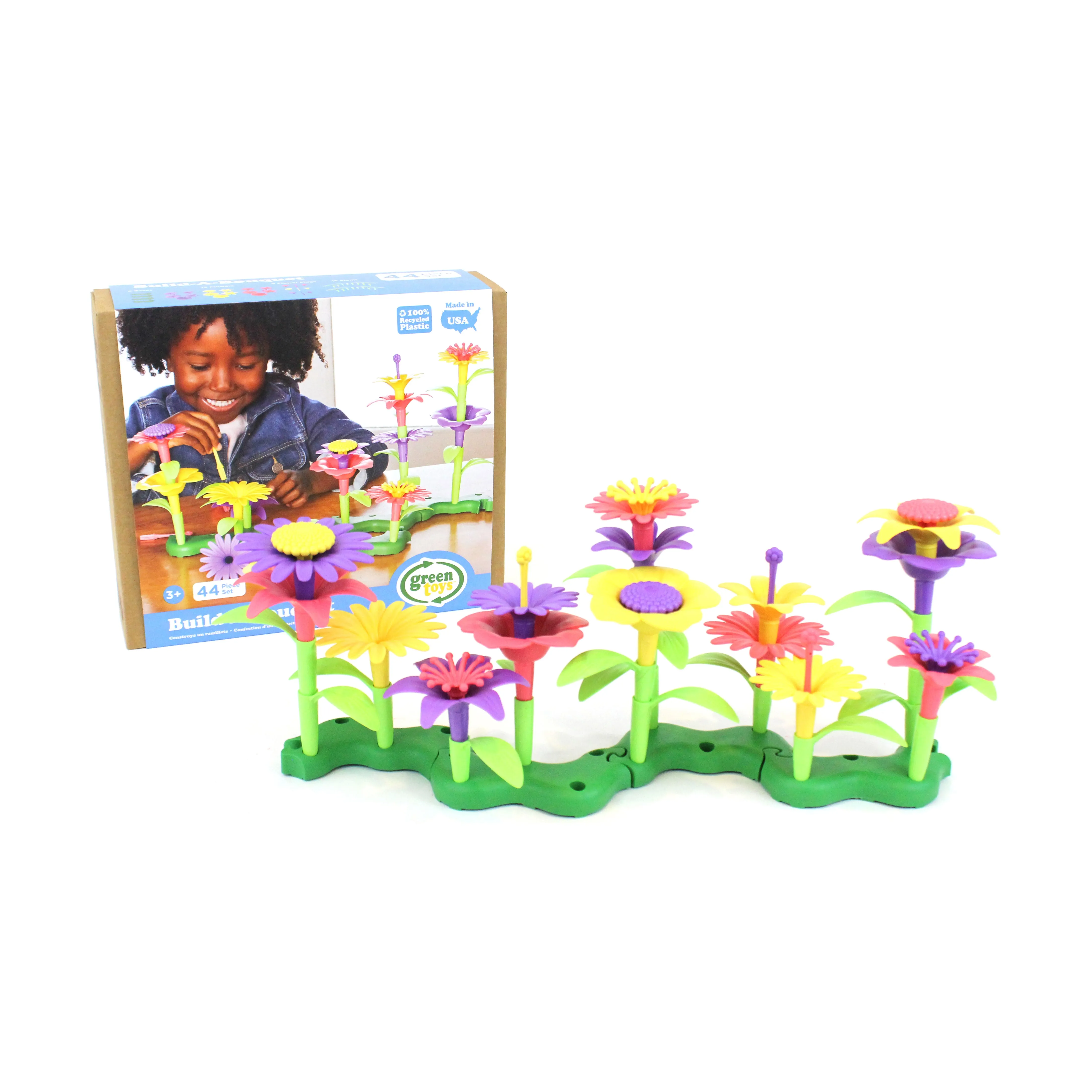 Green Toys Eco-Friendly Build-A-Bouquet Floral Arrangement Set