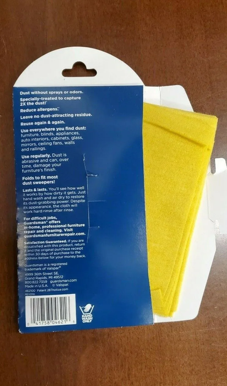 Guardsman Treated Dusting Cloth