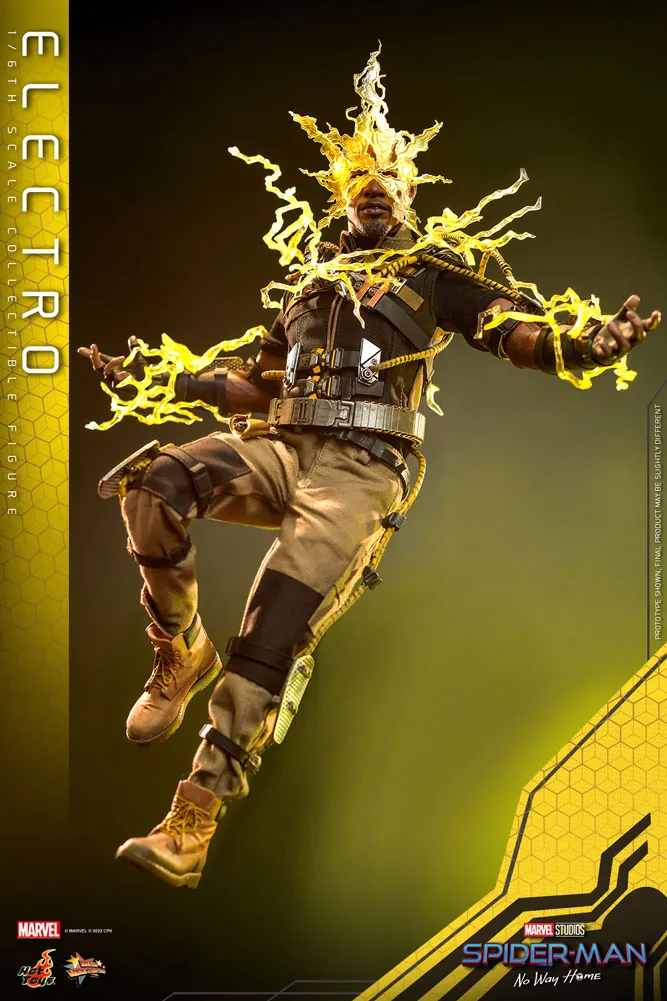 Hot Toys Movie Masterpiece 1/6 Scale Figure - Electro (Spider-Man: No Way Home)