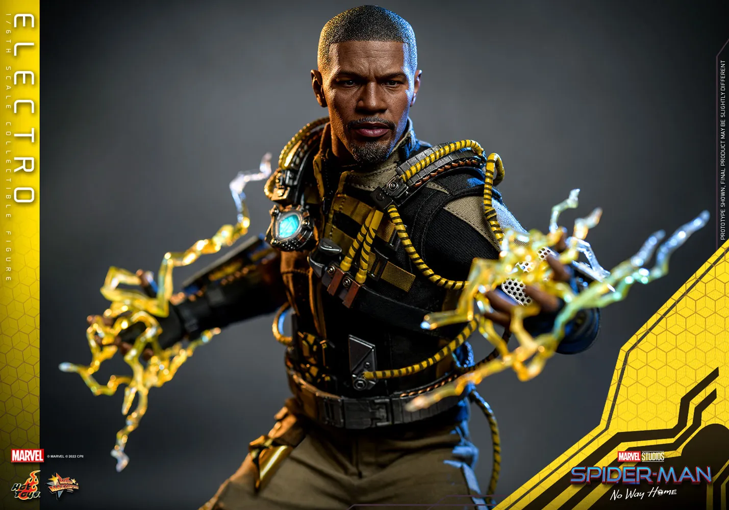 Hot Toys Movie Masterpiece 1/6 Scale Figure - Electro (Spider-Man: No Way Home)