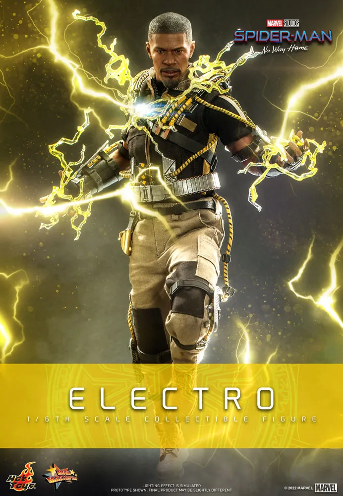 Hot Toys Movie Masterpiece 1/6 Scale Figure - Electro (Spider-Man: No Way Home)