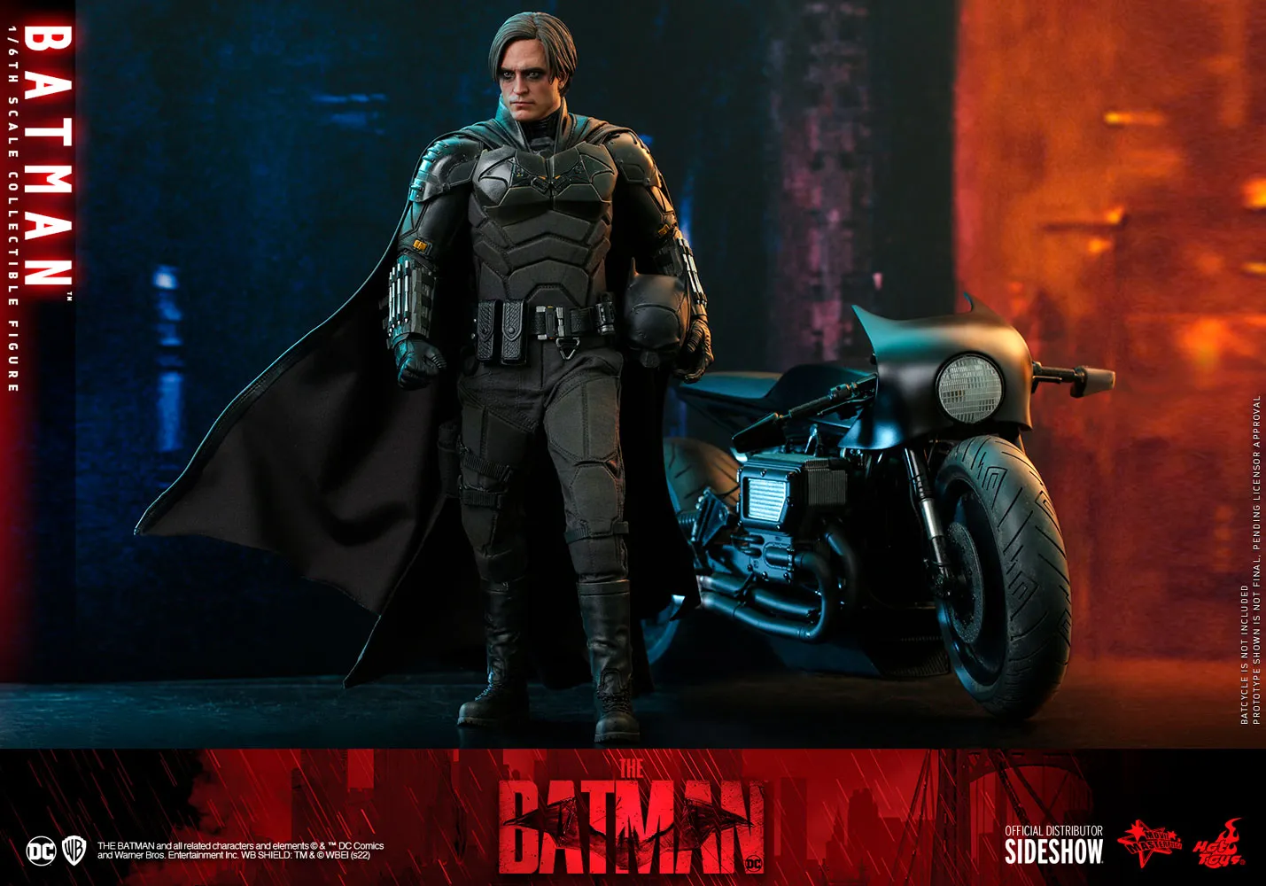 Hot Toys Movie Masterpiece 1/6 Scale Figure - The Batman - Batman