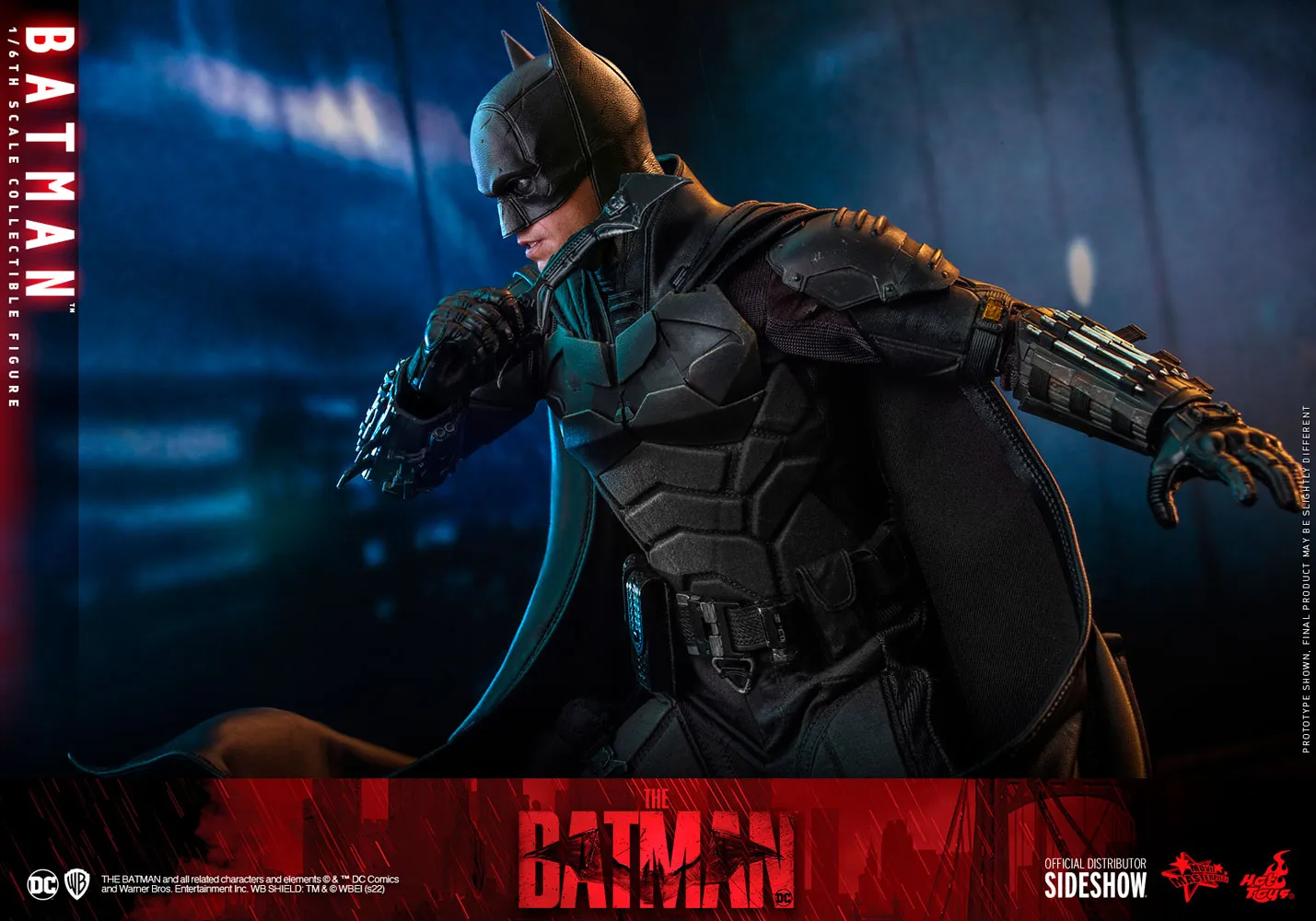 Hot Toys Movie Masterpiece 1/6 Scale Figure - The Batman - Batman
