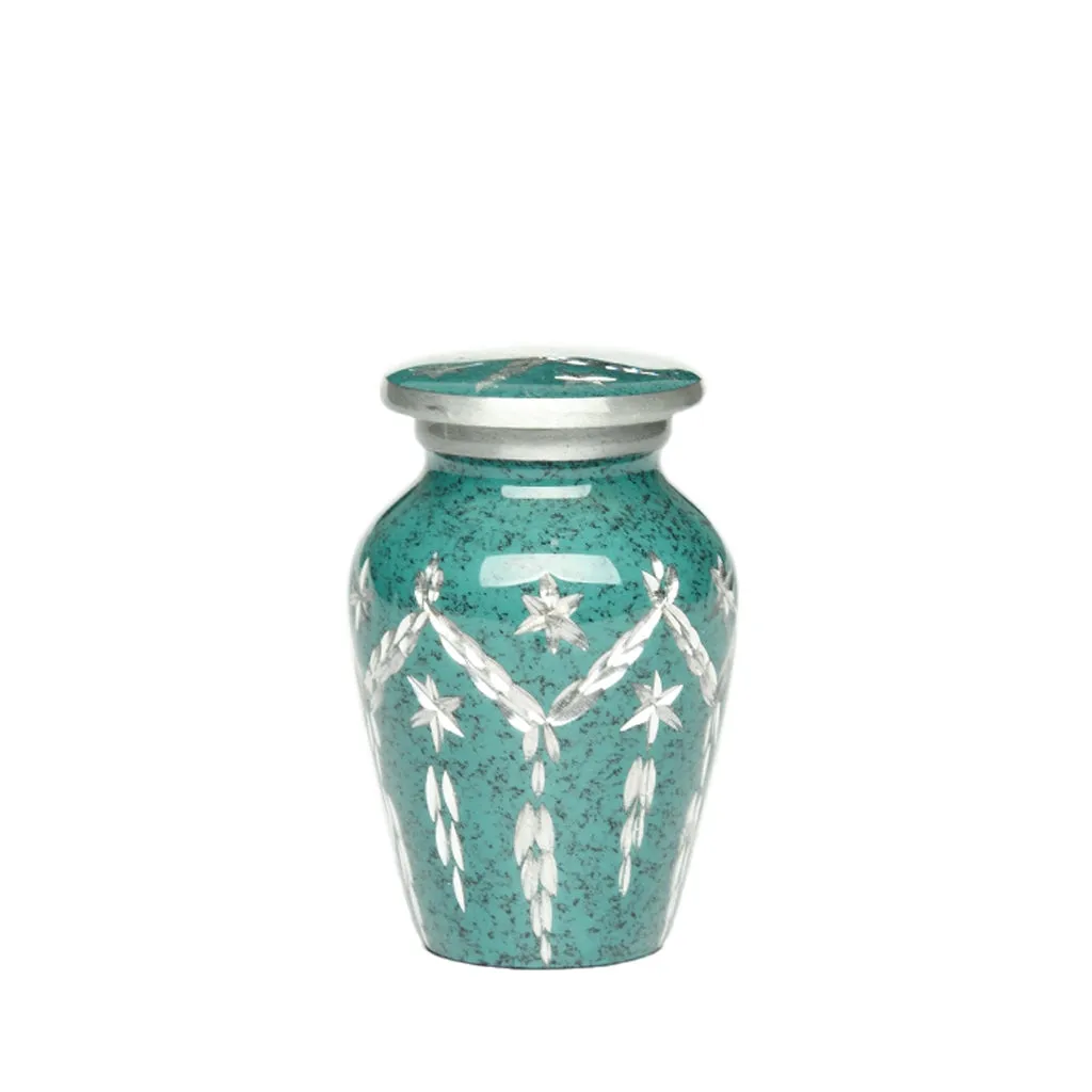 KEEPSAKE -1100- Diamond Cut Alloy Urn