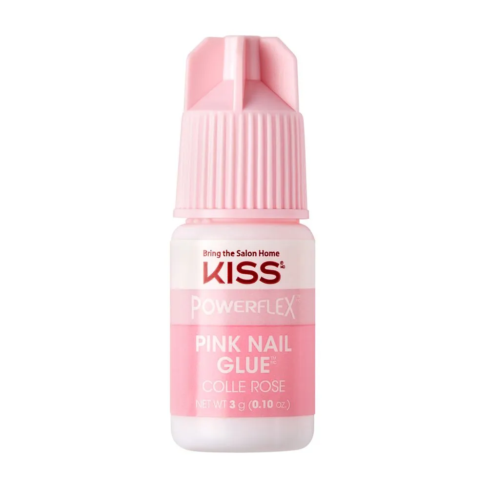 Kiss Powerflex Pink Nail Glue - .10 oz [BKP139]