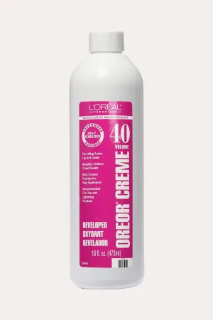 L'OREAL OREOR CREAM DEVELOPER VOLUME 40 16oz