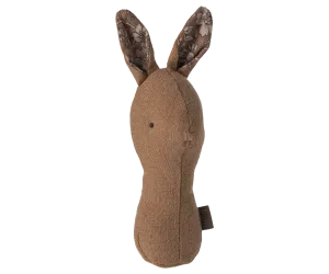 Lullaby Friends, Bunny Rattle - Chocolate