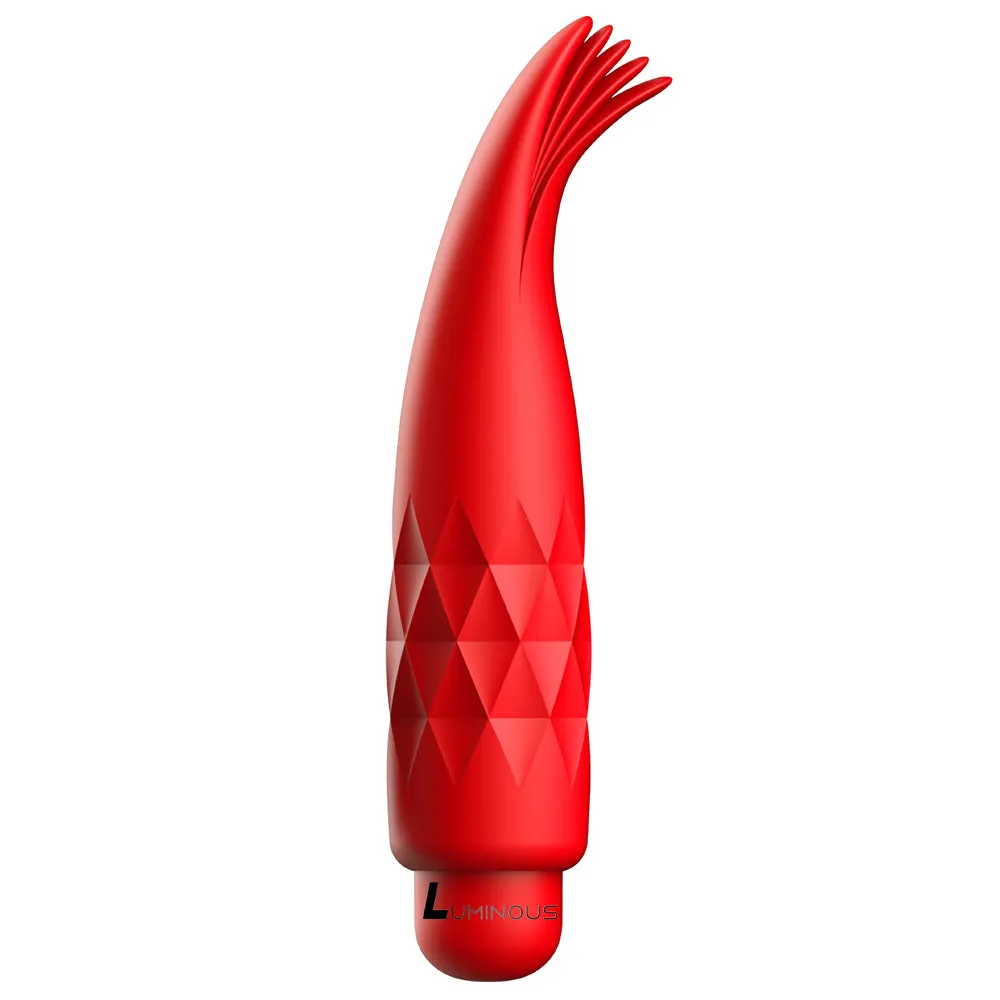 Luminous Zoe 10-Speed Flickering Silicone Bullet Vibrator