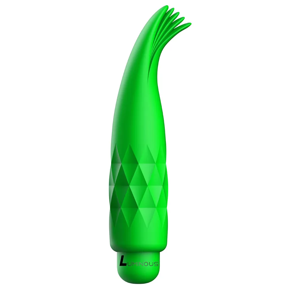 Luminous Zoe 10-Speed Flickering Silicone Bullet Vibrator