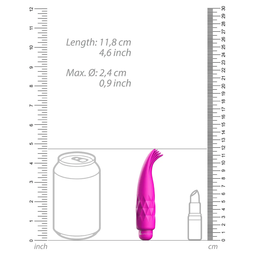 Luminous Zoe 10-Speed Flickering Silicone Bullet Vibrator