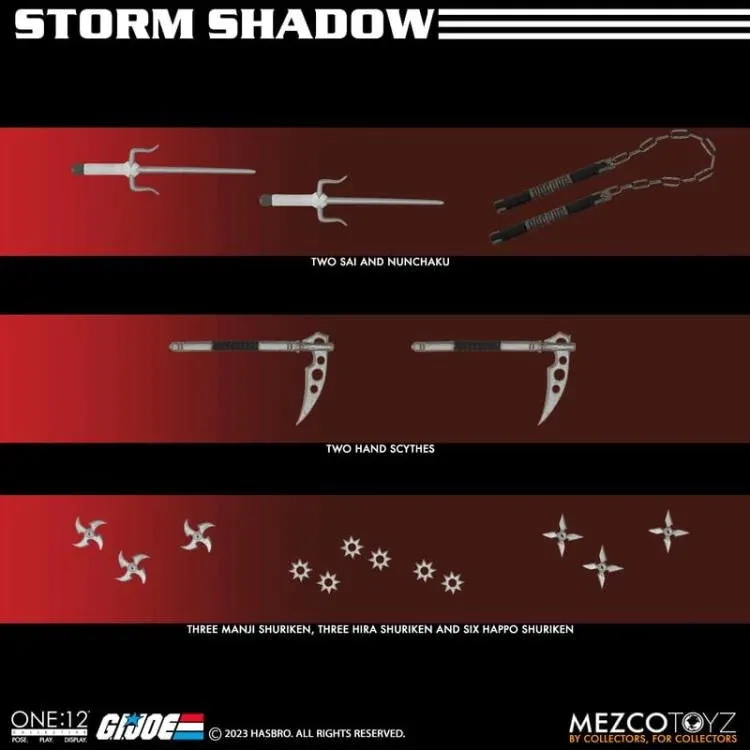Mezco Toys ONE:12 Collective G.I. Joe - Storm Shadow