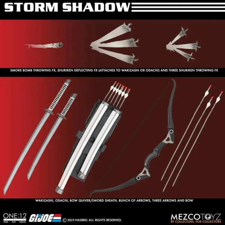 Mezco Toys ONE:12 Collective G.I. Joe - Storm Shadow