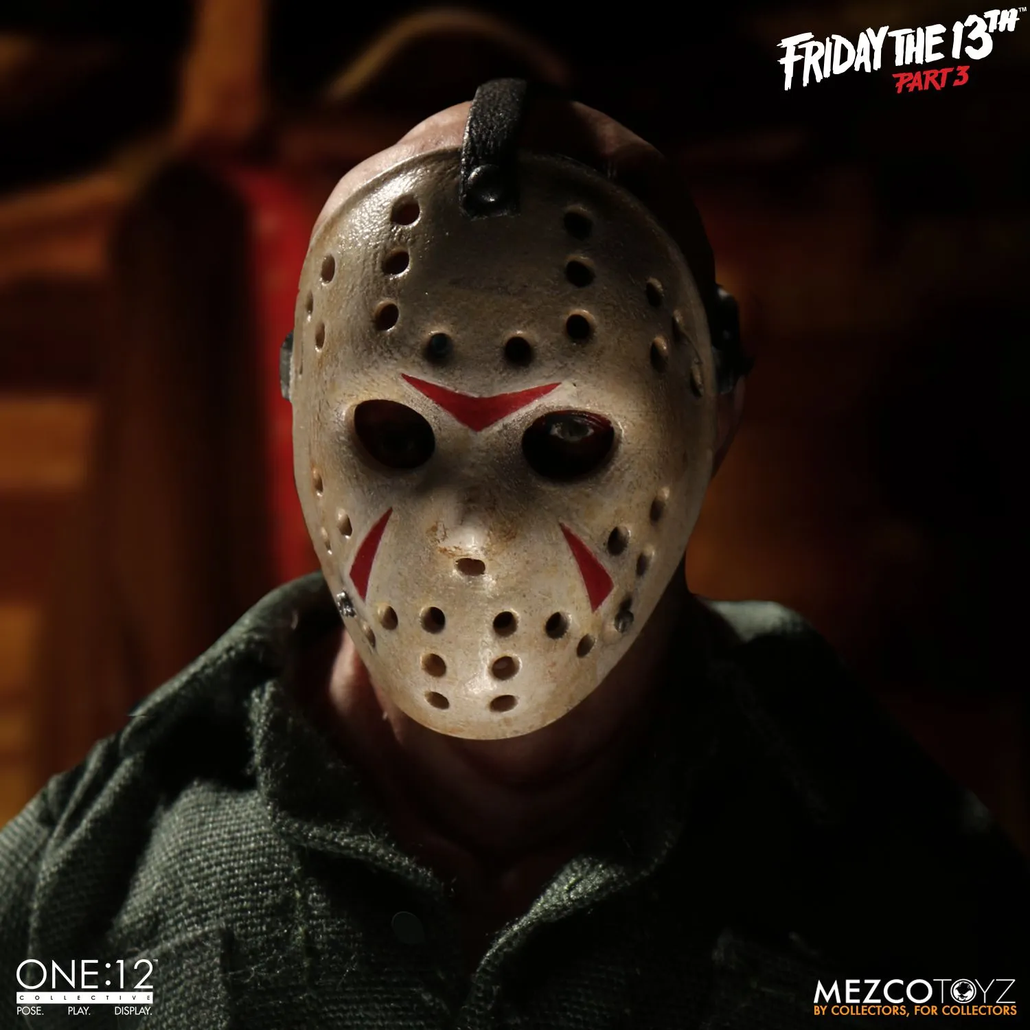 Mezco Toyz ONE:12 Collective Friday the 13th Part 3 Jason Voorhees Action Figure