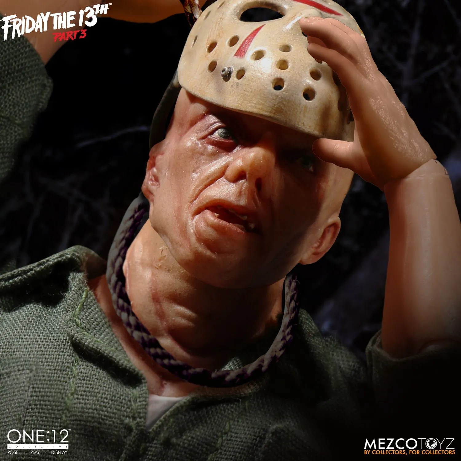 Mezco Toyz ONE:12 Collective Friday the 13th Part 3 Jason Voorhees Action Figure