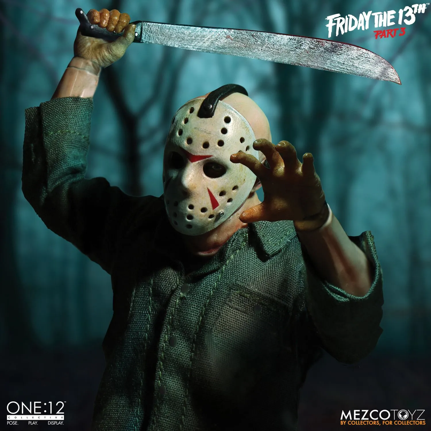 Mezco Toyz ONE:12 Collective Friday the 13th Part 3 Jason Voorhees Action Figure