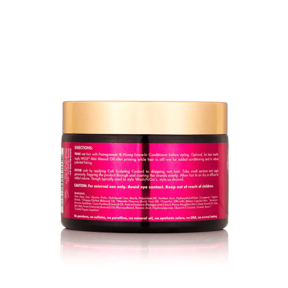 Mielle Organics Pomegranate & Honey Coil Sculpting Custard - 12 oz