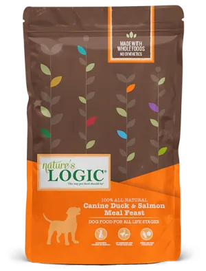 Nature's Logic Duck and Salmon Meal Feast Dry Dog Food