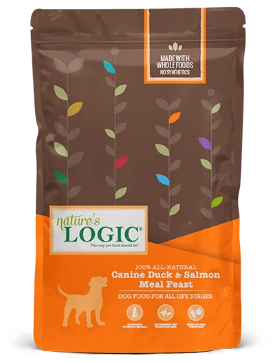 Nature's Logic Duck and Salmon Meal Feast Dry Dog Food