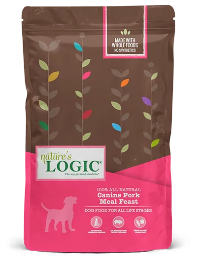 Nature's Logic Pork Meal Feast Dry Dog Food