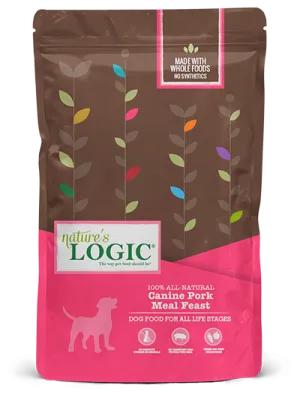 Nature's Logic Pork Meal Feast Dry Dog Food