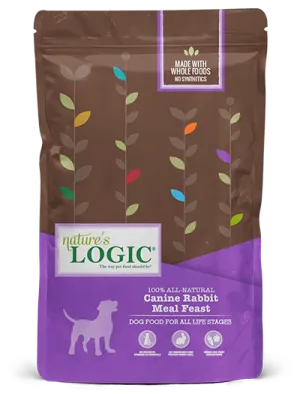 Nature's Logic Rabbit Meal Feast Dry Dog Food