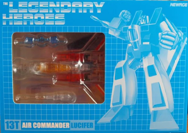 NewAge Toys - The Legendary Heroes - H13T Air Commander Lucifer - Transparent Version