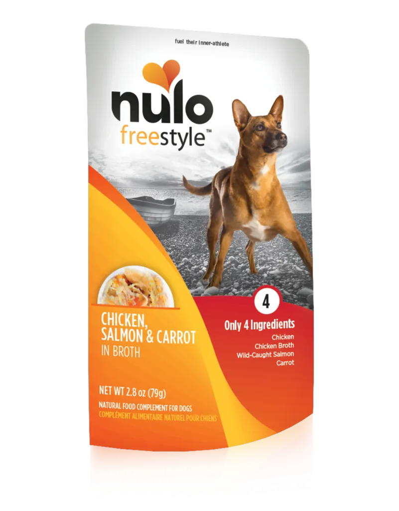 Nulo FreeStyle Chicken, Salmon & Carrot in Broth Recipe for Dogs