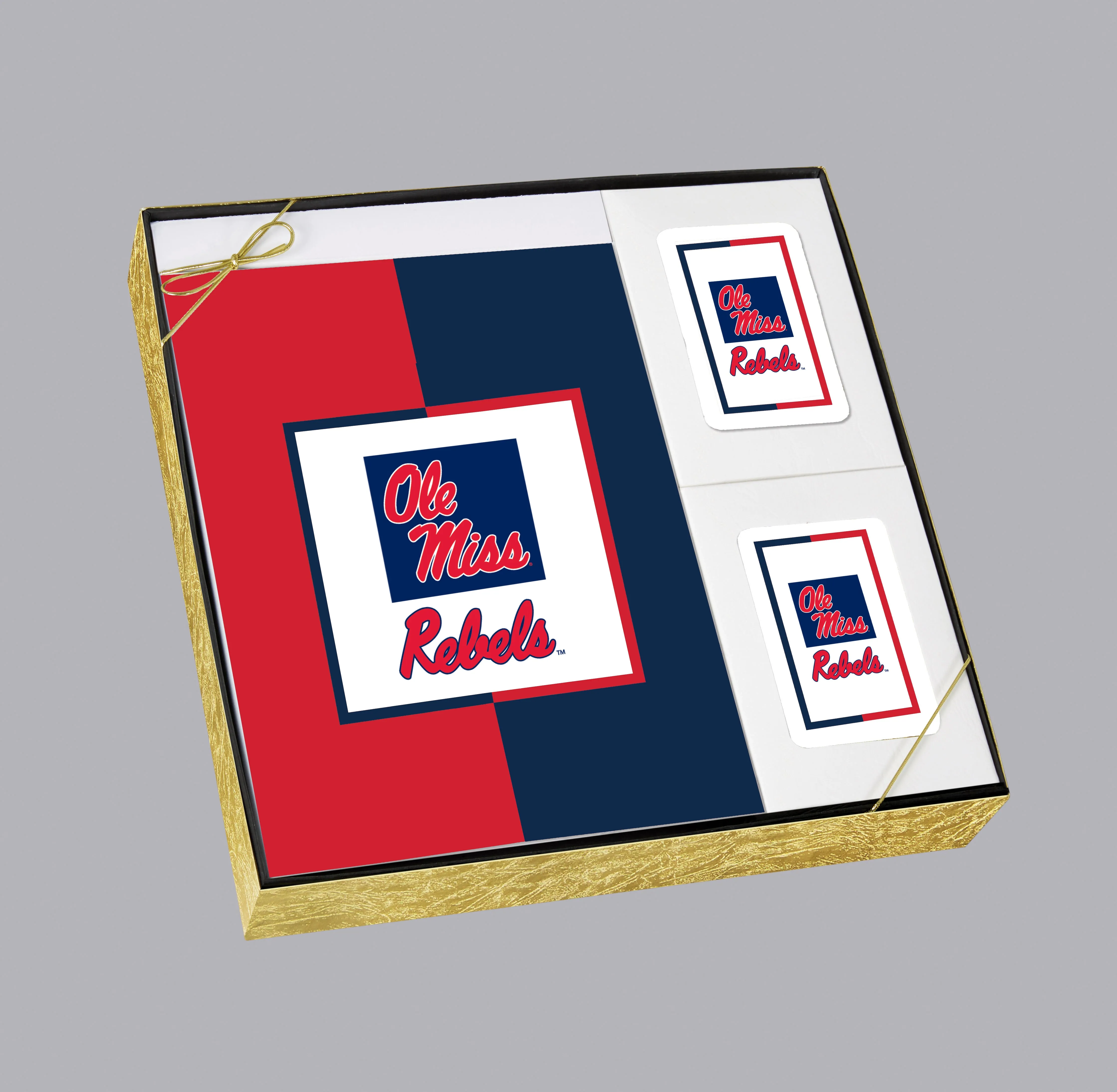 Ole Miss Rebels College Cremation Urn - Blue