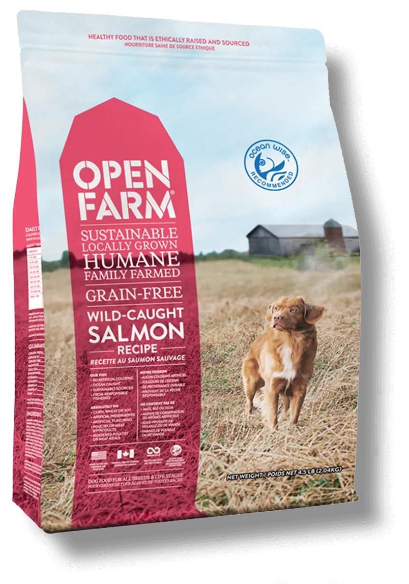 OPEN FARM Grain-Free Wild Caught Salmon Recipe Dry Dog Food