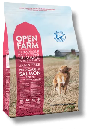 OPEN FARM Grain-Free Wild Caught Salmon Recipe Dry Dog Food