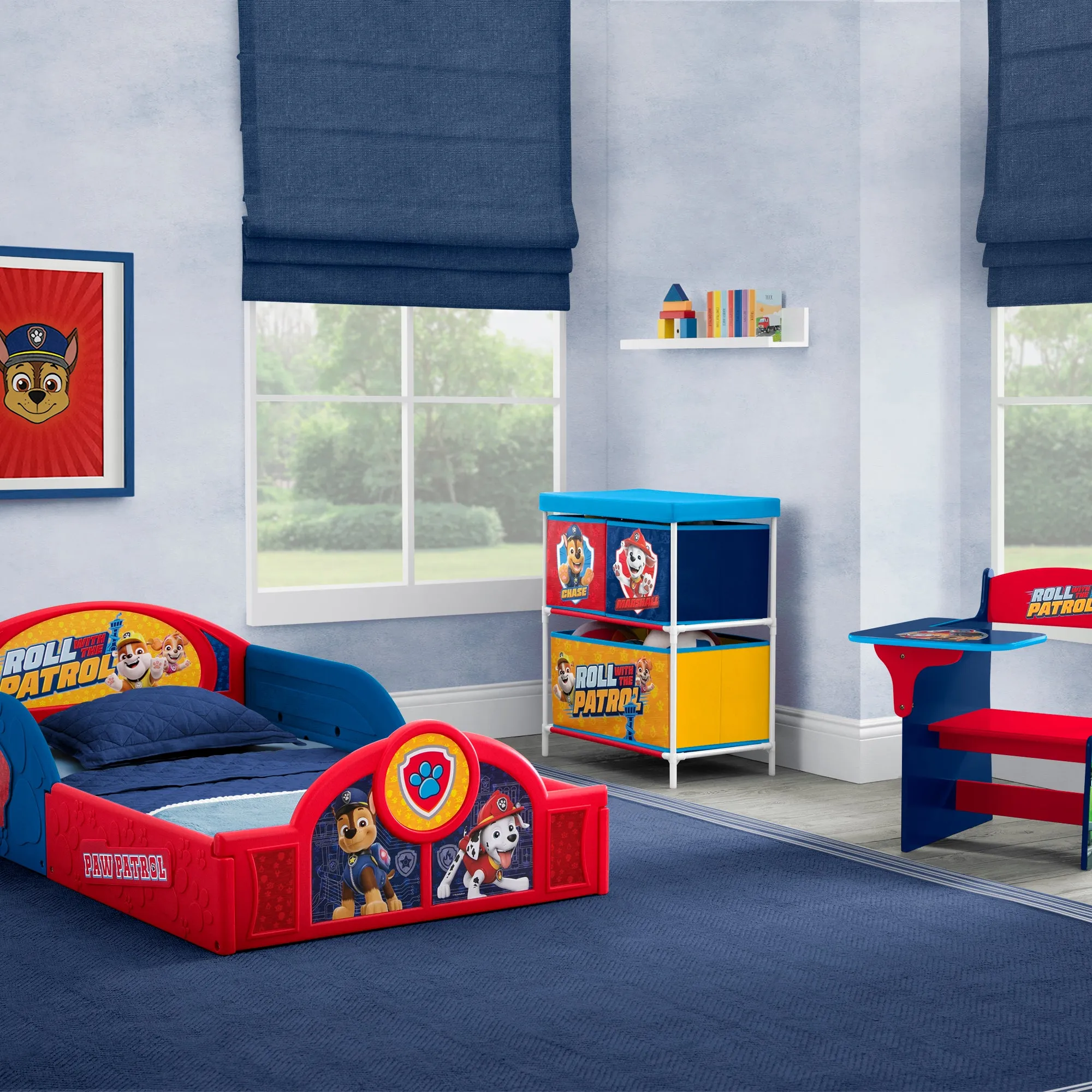 PAW Patrol 3-Piece Toddler Bedroom Set