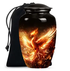 Phoenix Urn Odyssey: Unique Personalized Memorial Cremation Urn