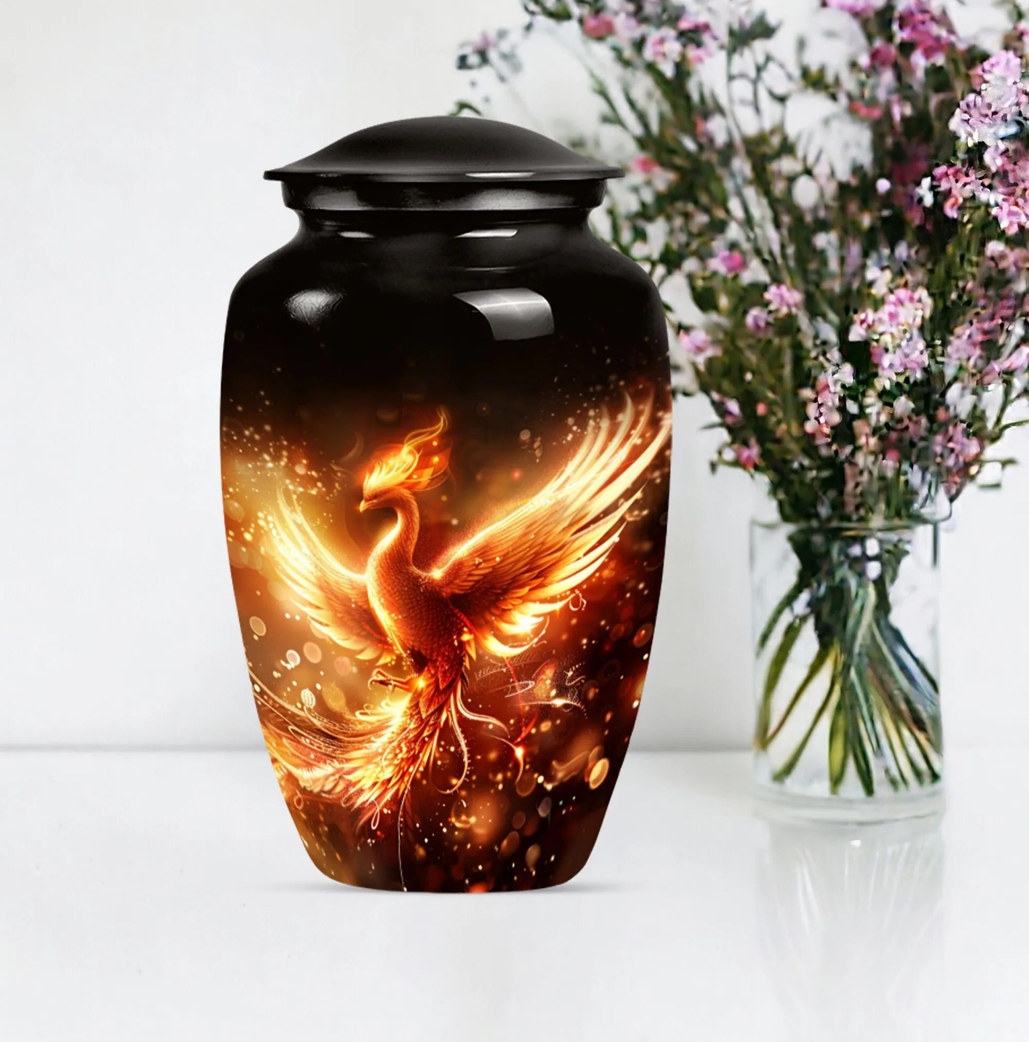 Phoenix Urn Odyssey: Unique Personalized Memorial Cremation Urn
