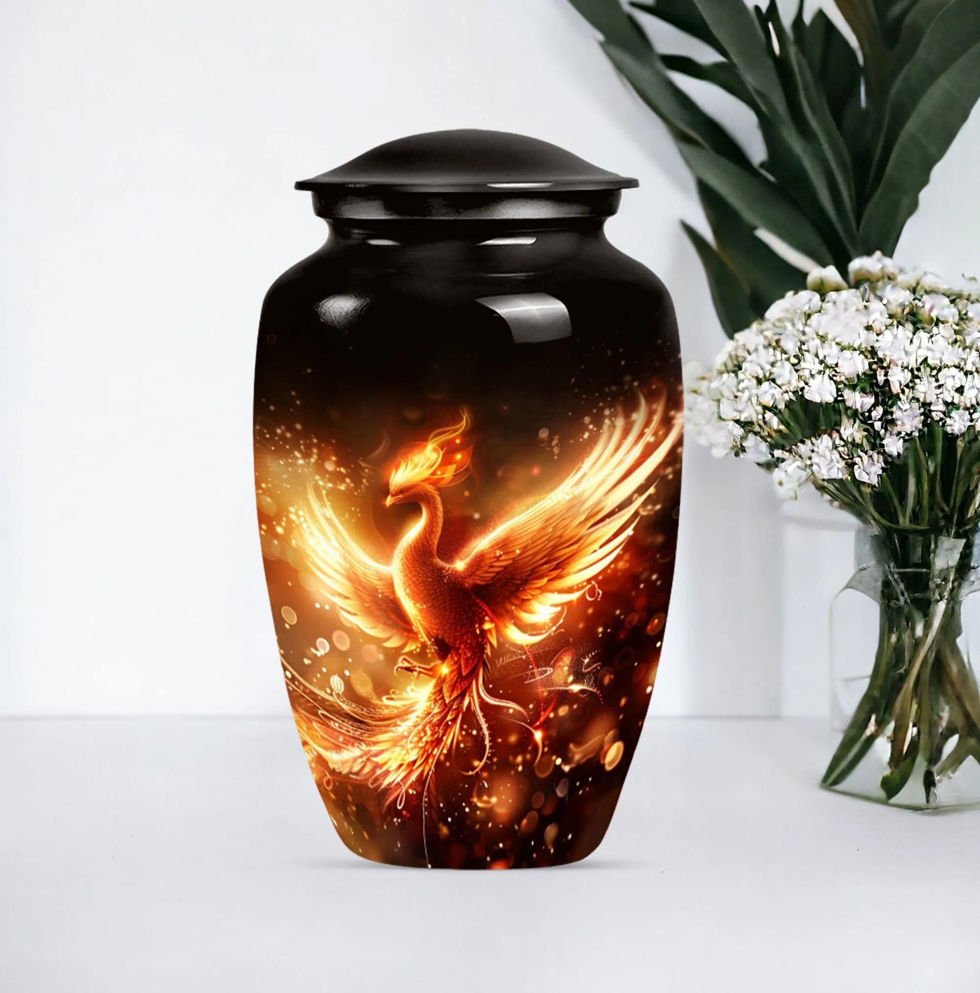 Phoenix Urn Odyssey: Unique Personalized Memorial Cremation Urn