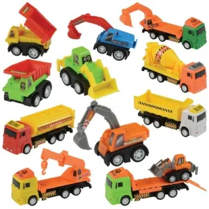 Pull Back Construction Vehicles