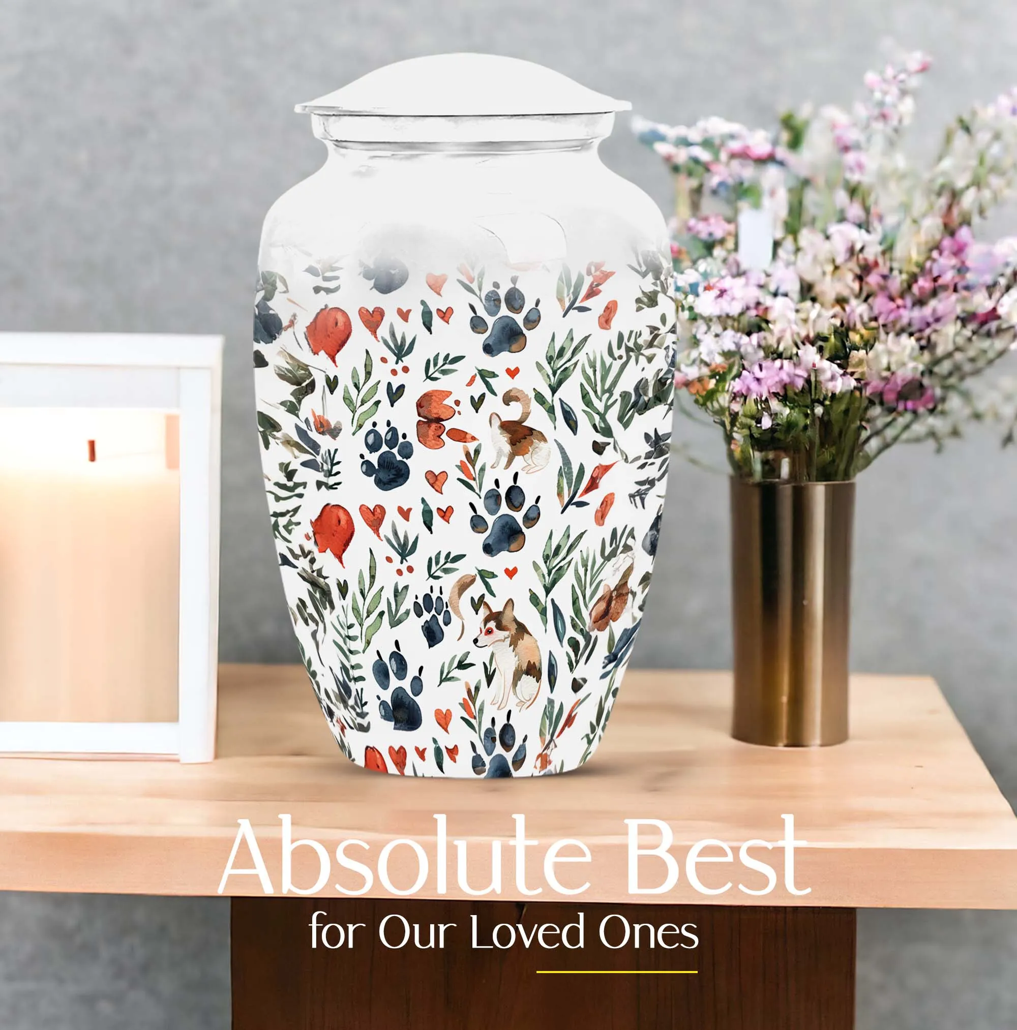 Remembrance Keepsake - Feminine Memorial Urns for Ashes