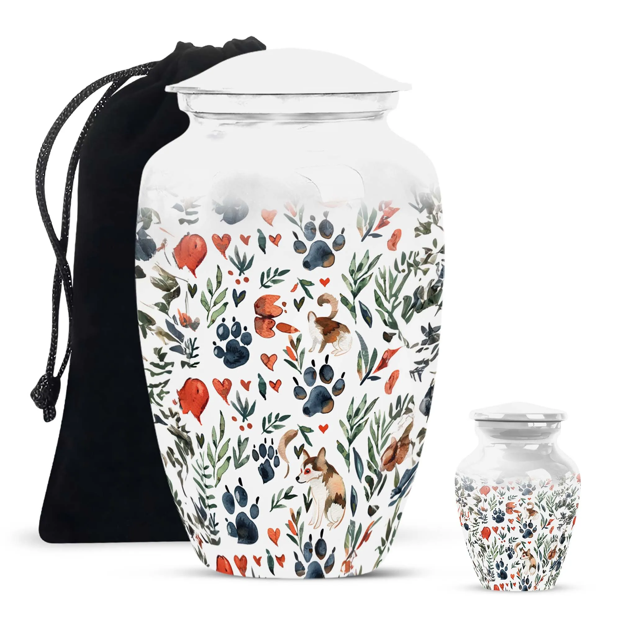 Remembrance Keepsake - Feminine Memorial Urns for Ashes