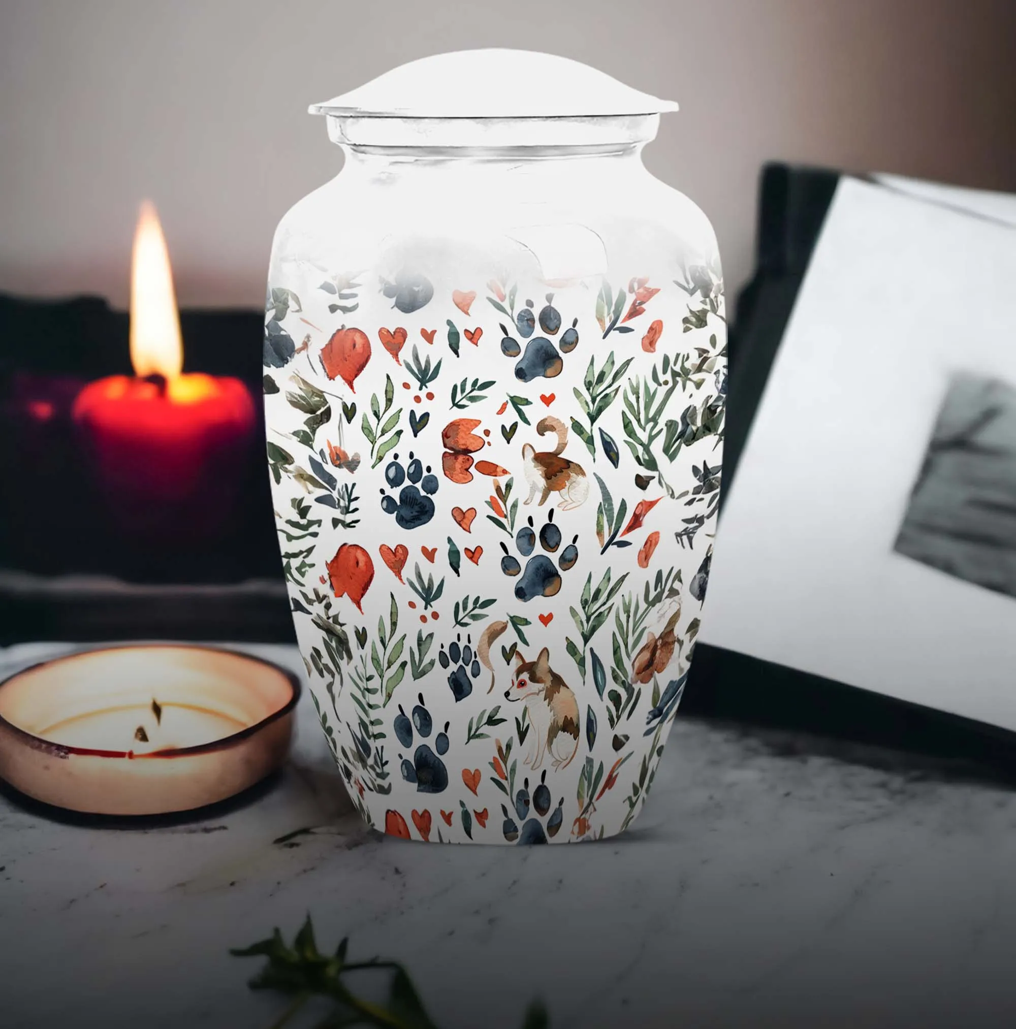 Remembrance Keepsake - Feminine Memorial Urns for Ashes