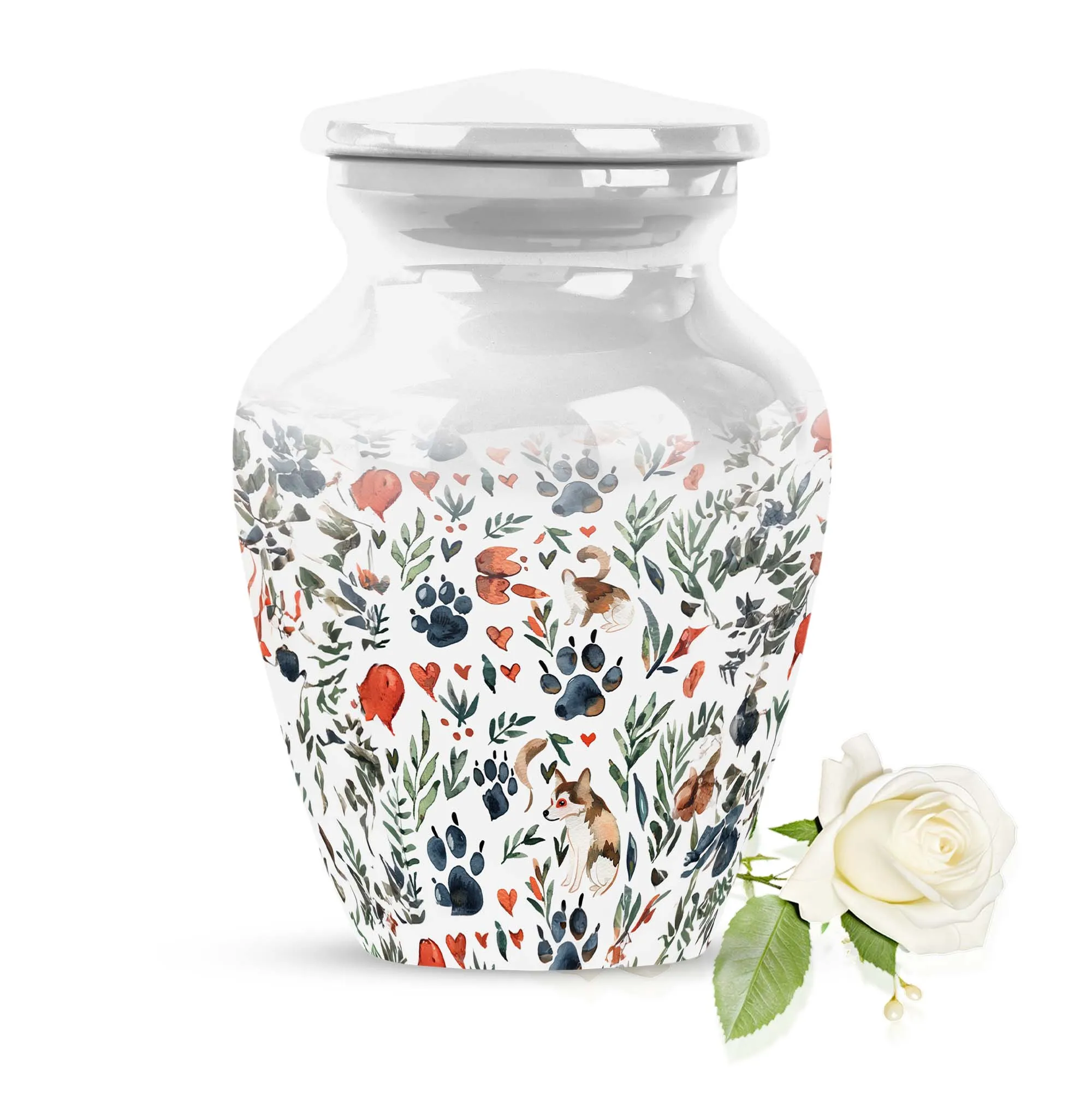 Remembrance Keepsake - Feminine Memorial Urns for Ashes